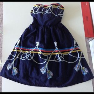 Anthropologie Roped-In dress by Wakana Koike size 0